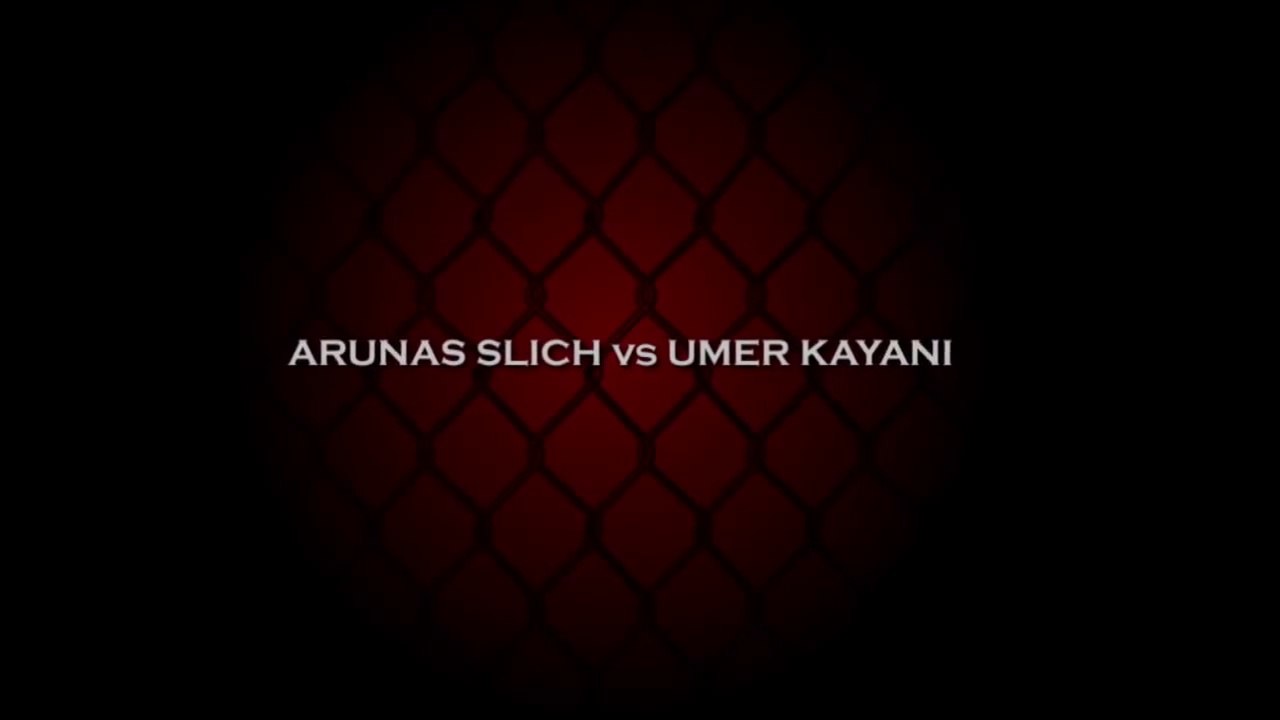 Umer "Bullet Tooth" Kayani versus Arunas Slich at UCMMA 39