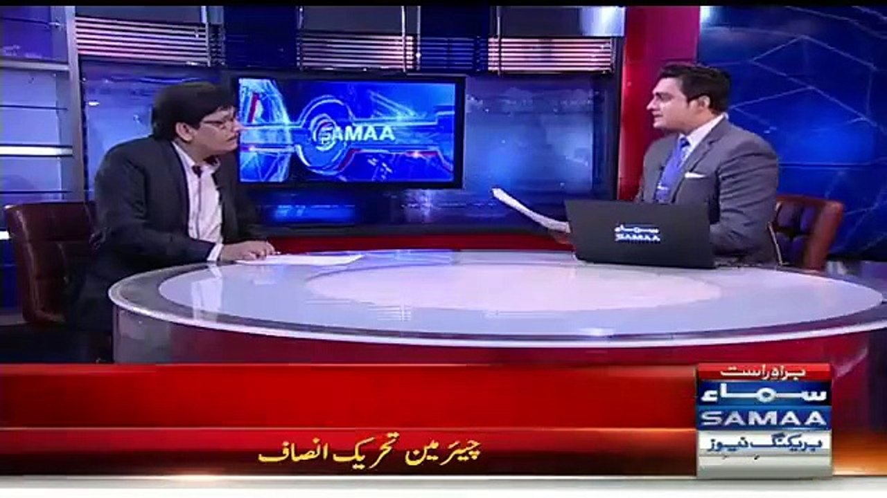 PPP's Saeed Ghani SMS To Samaa News Reporter For Praising Imran Khan
