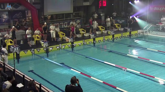 100 Papillon Dames finale - Open des Alpes de Natation 2015