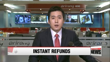 Korea to offer foreign tourists on-spot tax refunds starting in January