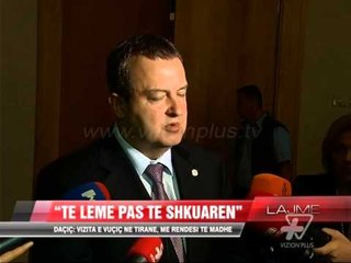 Daçiç: Vizita e Vuçiç në Tiranë, me rendësi të madhe - News, Lajme - Vizion Plus