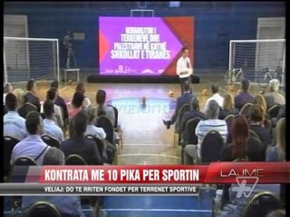 Kontrata me 10 pika për sportin - News, Lajme - Vizion Plus