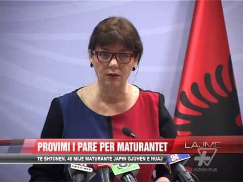 Provimi i parë për maturantët - News, Lajme - Vizion Plus