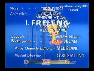 Sylvester and Tweety in CANARY ROW Part 2