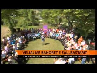 Veliaj, me banorët e Zall Bastarit - Top Channel Albania - News - Lajme