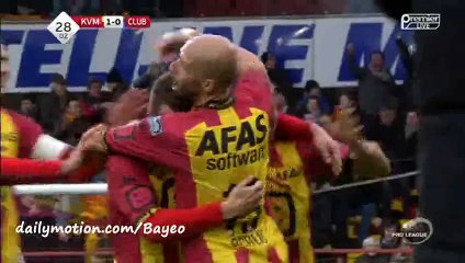 Naessens Goal - KV Mechelen 1-0 Club Brugge - 29-11-2015