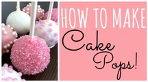 How to Make Easy Cake Pops