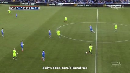 Amin Younes 0-1 Amazing Goal HD - PEC Zwolle v. Ajax Amsterdam 29.11.2015 HD