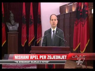 Nishani: Të shmanget blerja e votës - News, Lajme - Vizion Plus