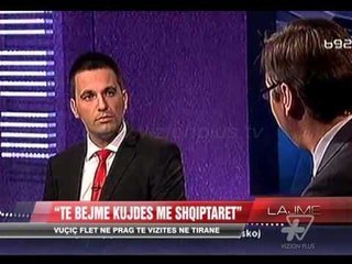 Vuçiç intervistë para vizitës në Tiranë - News, Lajme - Vizion Plus
