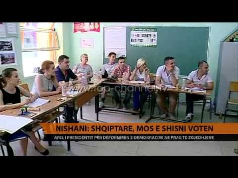 Presidenti Nishani, mesazh për 21 Qershorin - Top Channel Albania - News - Lajme