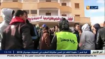 المسيلة   المحتجون يفتحون الطرقات ببوسعادة ويصعدون من الإحتجاجات السلمية