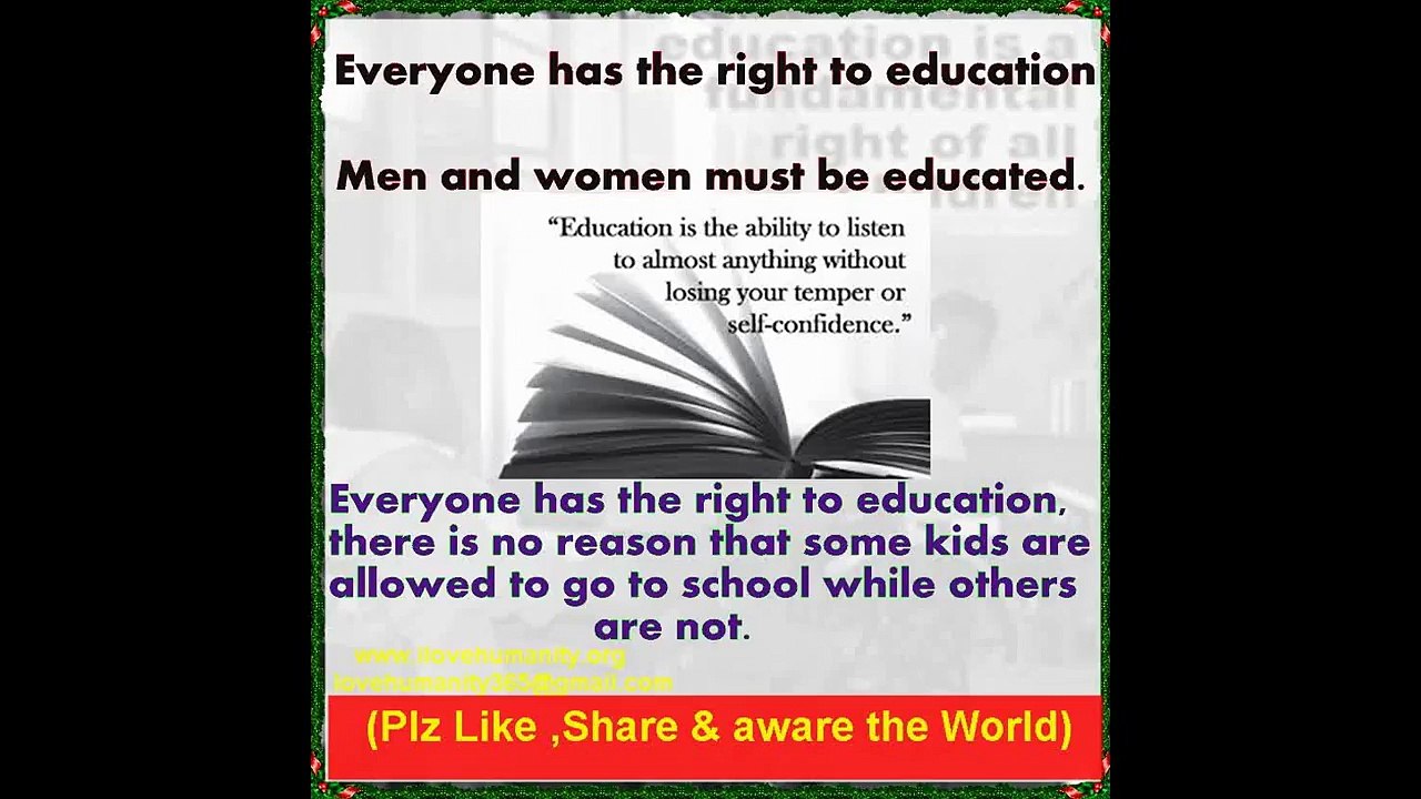 education for every one