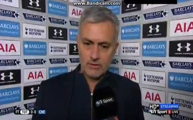 Tottenham vs Chelsea 0-0 - Jose Mourinho Post-Match Interview