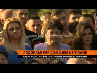 Veliaj: Gjelbërim i mjediseve publike të Tiranës - Top Channel Albania - News - Lajme