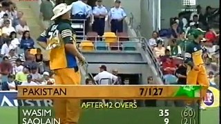 Pakistan vs Australia 1st Match Cub Series 2000 Gabba