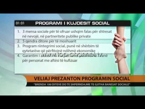 Veliaj prezanton programin social - Top Channel Albania - News - Lajme
