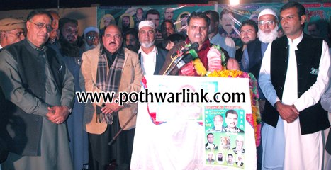 پاکستان مسلم لیگ ن کاسوئیں چیمیاں تحصیل گوجرخان میں بھرپورسیاسی طاقت کامظاہرہ