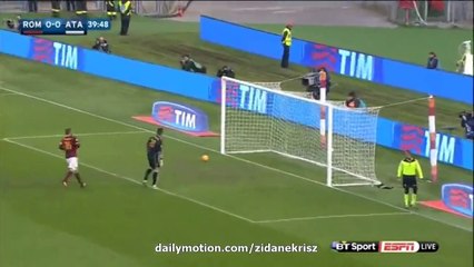 0-1 Alejandro Gomez Amazing Goal HD - AS Roma v. Atalanta 29.11.2015 HD