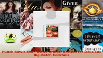 Read  Punch Bowls and Pitcher Drinks Recipes for Delicious BigBatch Cocktails Ebook Free