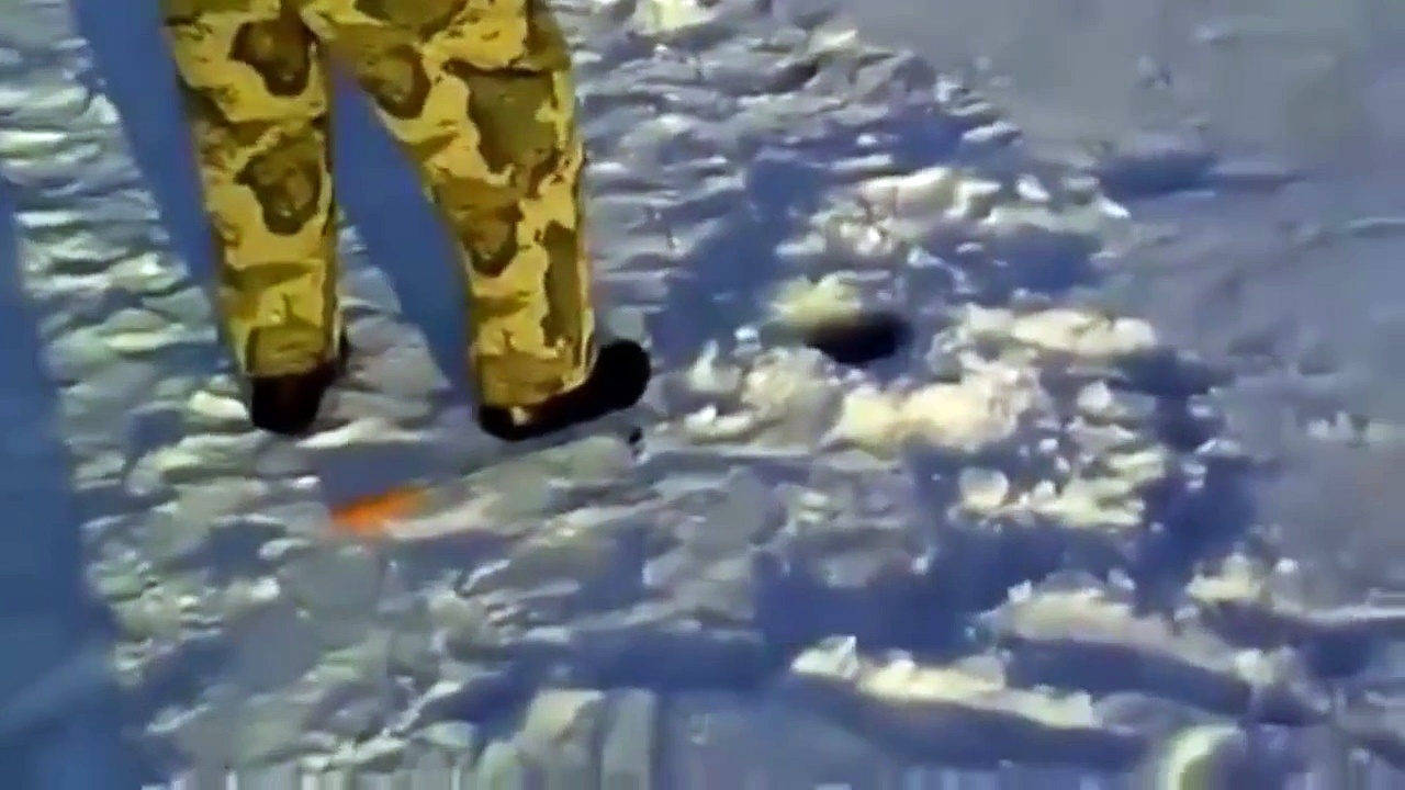 Winter fishing in Russia