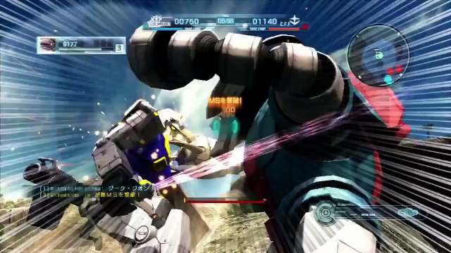 【PR】日常プレイの中のジオン戦闘記録(ガンダムバトルオペレーション)