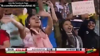 Download Video: Shahid Afridi 200 and 250 Meter Sixes to Shakib al Hasan in BPL 2012