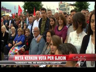 Meta kërkon vota për Gjicin - News, Lajme - Vizion Plus