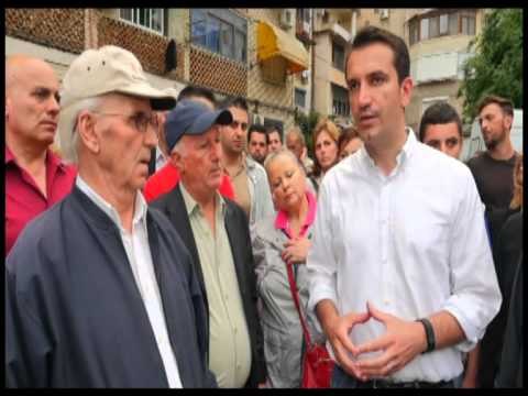 ERION VELIAJ NE NJESINE 5 DHE 2 TE TIRANES, PREMTON RRUGE DHE KANALIZIME TE REJA LAJM