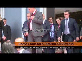 Rama e Mustafa takojnë Gruevskin - Top Channel Albania - News - Lajme