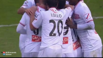 Marco Borriello Goal Genoa vs Carpi 1-1 (Seria A) 2015