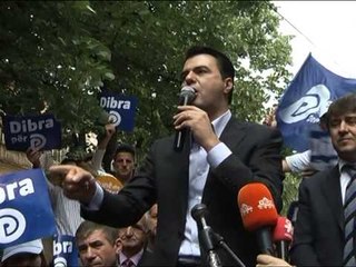 KREU I PD LULZIM BASHA FUSHATE NE DIBER DHE BULQIZE DUKE AKUZUAR QEVERINE LAJM