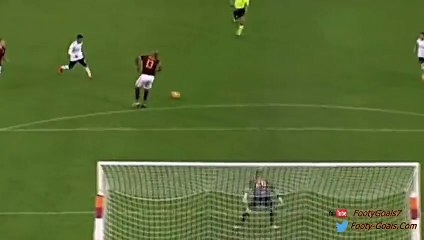 German Denis Goal - AS Roma vs Atalanta 0 - 2 2015