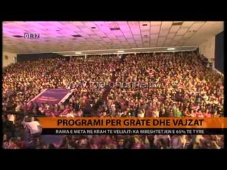 Veliaj prezanton programin për gratë dhe vajzat - Top Channel Albania - News - Lajme