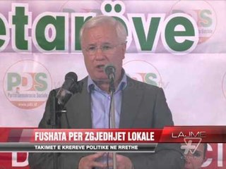 Fushata për zgjedhjet lokale - News, Lajme - Vizion Plus