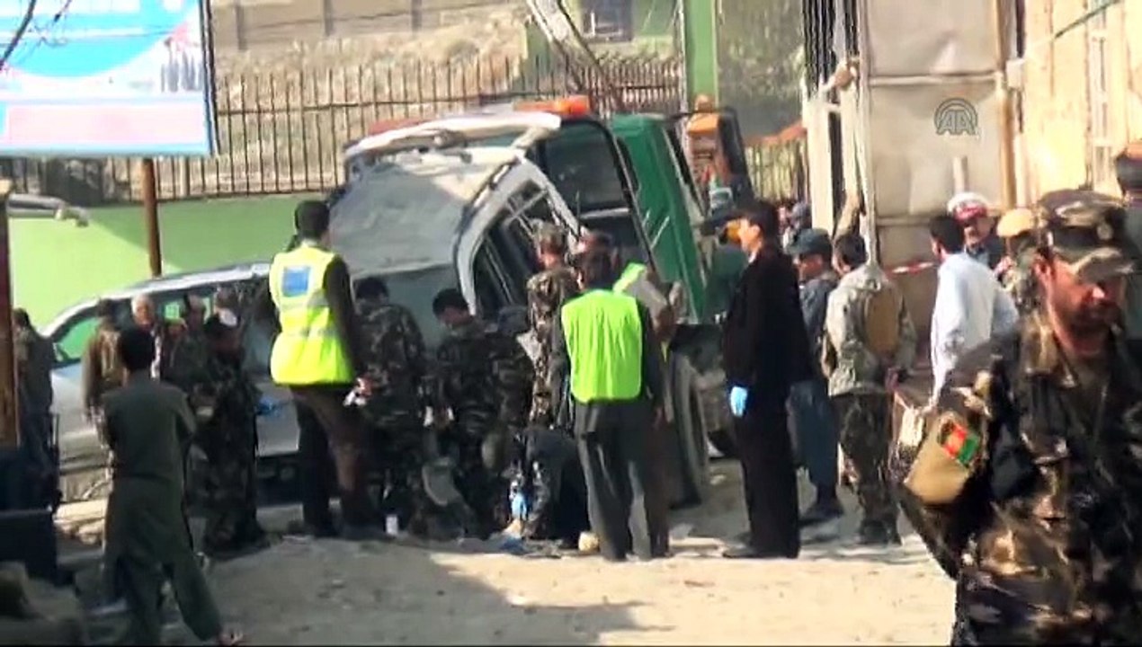 Suicide bomb blast in Kabul