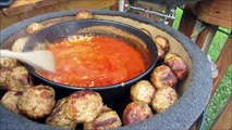 Buffalo Chicken MEATBALLS - Homemade Buffalo Chicken Meatball Recipe