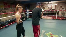 Boxing Workout With Michael B Jordans Trainer (Padman) For New Movie Creed