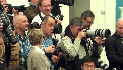 French President Francois Hollande in Moscow