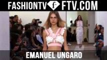 First Look at the Emanuel Ungaro Spring 2016 Runway Show Backstage in Paris | FTV.com