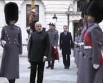 Narendra Modis Guard of Honor in London , UK