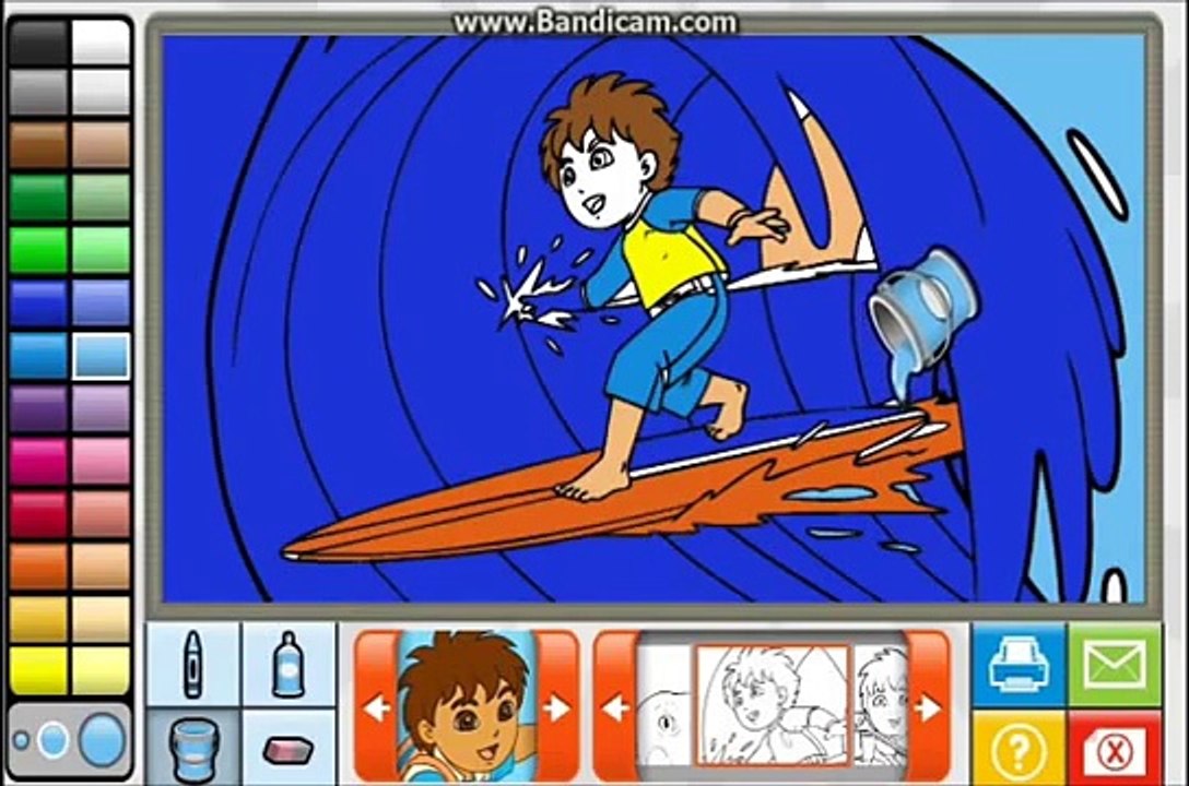 Go Diego Coloring Go Diego - Coloring Book - English for Kids Go Diego 2014