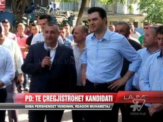 PD çregjistron kandidatin e saj në Këlcyrë - News, Lajme - Vizion Plus