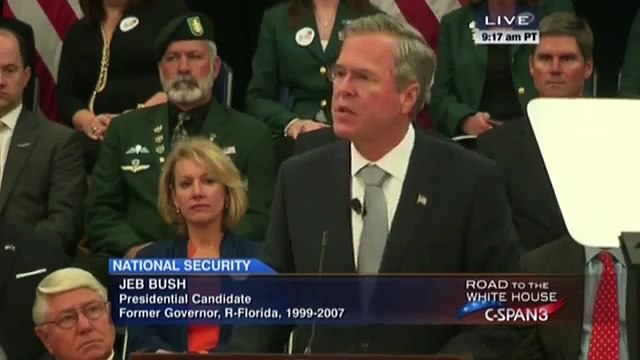 Jeb Bush We are at war with radical Islamic terrorism