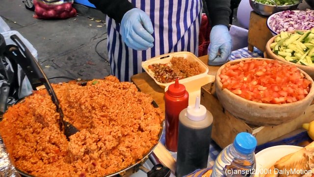 London Street Food from Italy. Fresh Fish Grilled tasted in Camden Town