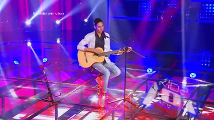 Daniel A. cantó Que lloro de L. García y N. Schajris – LVK Col Audiciones a ciegas – Cap 1