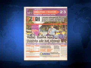 SHTYPI I DITES ME TITUJT KRYESORE TE FAQEVE TE PARA TE GAZETAVE SHQIPTARE E MERKURE 3 QERSHOR 2015