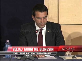 Veliaj takim me biznesin - News, Lajme - Vizion Plus