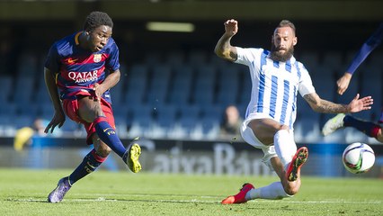 [HIGHLIGHTS] FUTBOL (2A B): Barça B-At. Balears (1-2)