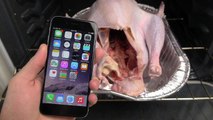 iPhone 6 Baked Inside Turkey for 4 Hours!